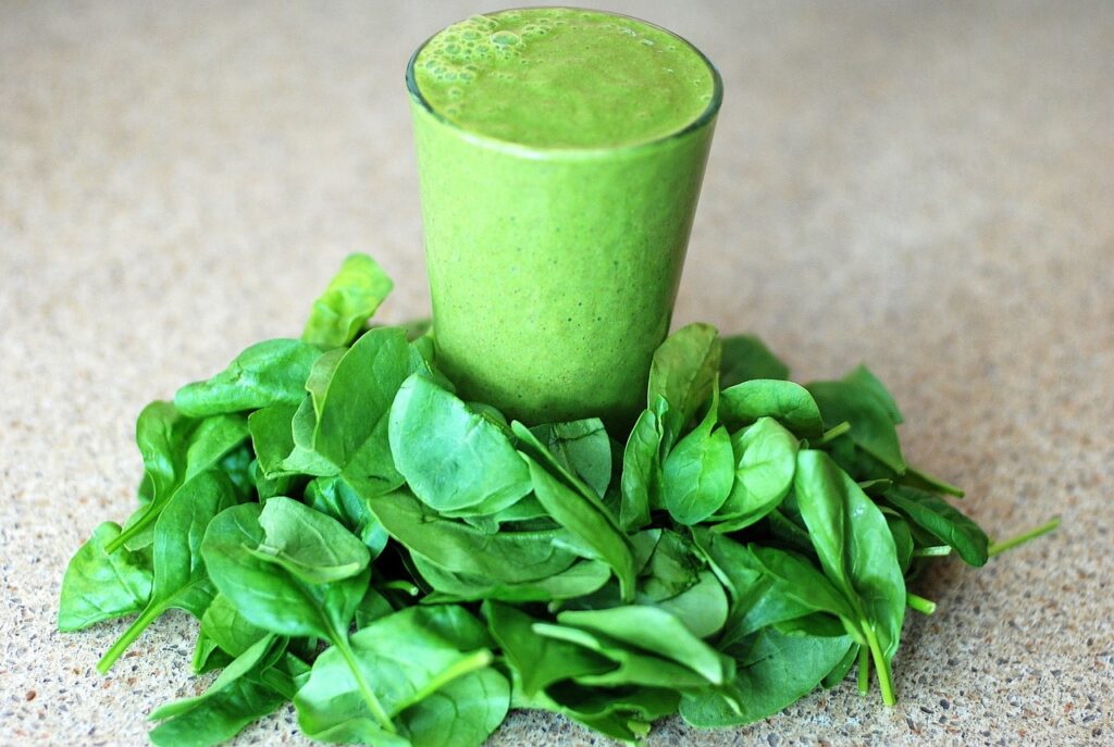 green, smoothie, leafy